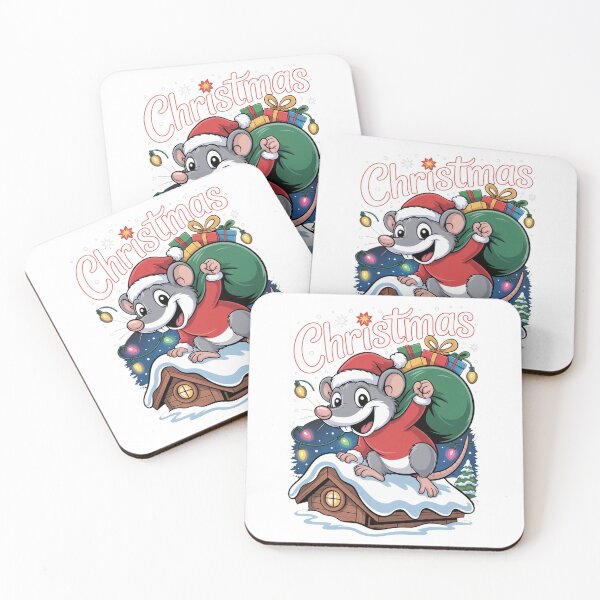 Item preview, Christmas Shrew  T-Shirt – Kawaii Holiday Mouse Design, Funny Winter Animal Tee, Cute Xmas Gift Idea for Kids & Adults designed and sold by kaka8888.