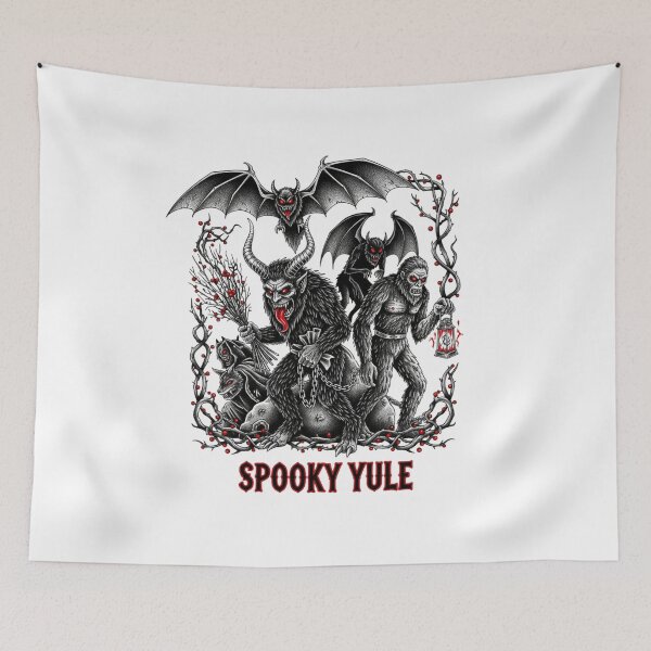 Item preview, Spooky Yule designed and sold by CryptidCharm.