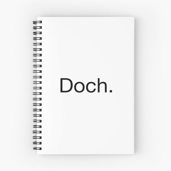 Item preview, “Doch.” - Helvetica Black designed and sold by chloetse.