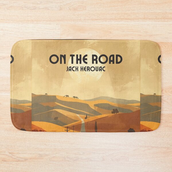 Item preview, 'On the Road' novel poster designed and sold by Filologica.