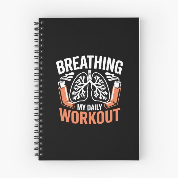 Item preview, Asthma Asthmatic Breathing My Daily Workout designed and sold by velltoons.