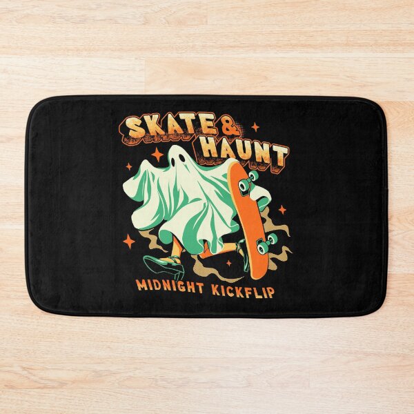 Item preview, Skate & Haunt – Midnight Kickflip Ghost designed and sold by Pupung oktavian.