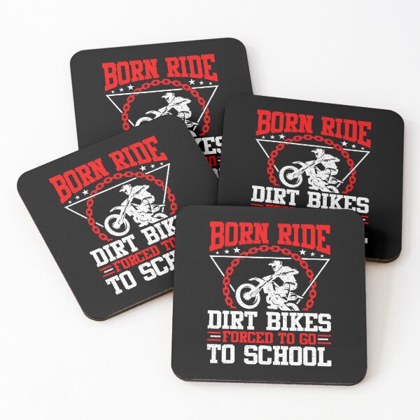 Item preview, Born Ride Dirt Bikes Forced To Go To School designed and sold by AlanaKaren.