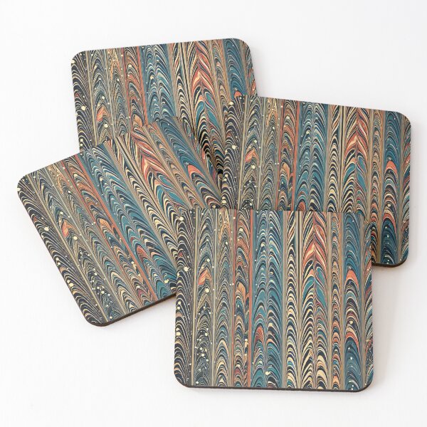 Item preview, Vintage Marbled Paper Pattern Retro Abstract Design designed and sold by PinUpPizzazz.