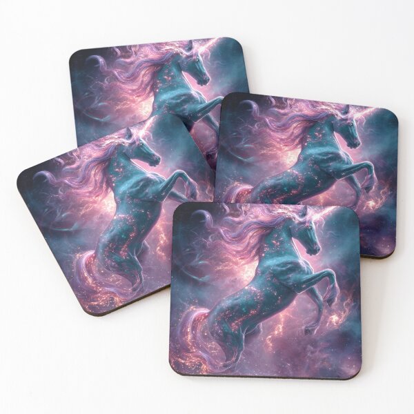 Item preview, Nebula-Born Unicorn Ascending designed and sold by ArgentoArt.