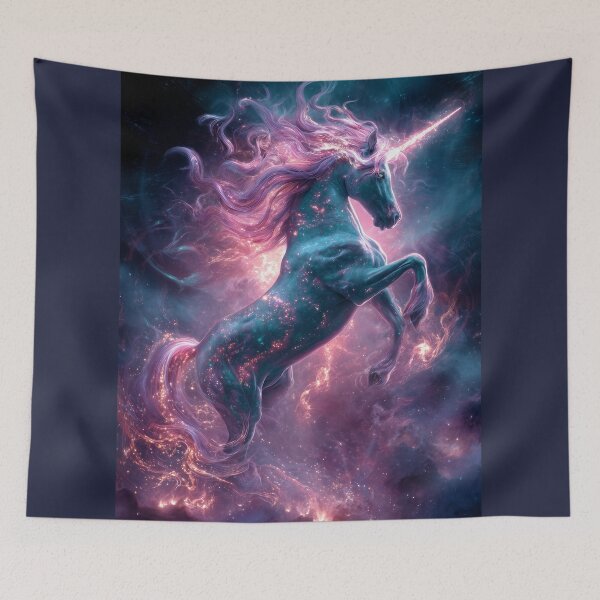 Item preview, Nebula-Born Unicorn Ascending designed and sold by ArgentoArt.