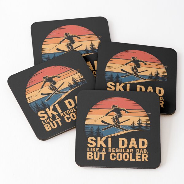 Item preview, Skiing Ski Dad Like A Regular Dad But Cooler designed and sold by AsteriskDatBArt.