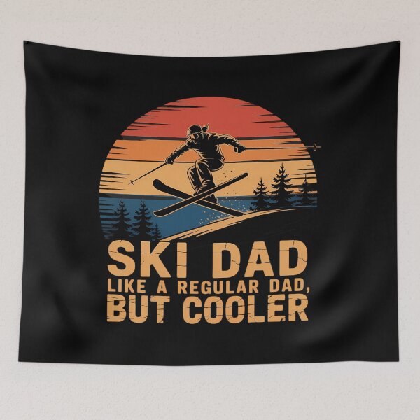 Item preview, Skiing Ski Dad Like A Regular Dad But Cooler designed and sold by AsteriskDatBArt.