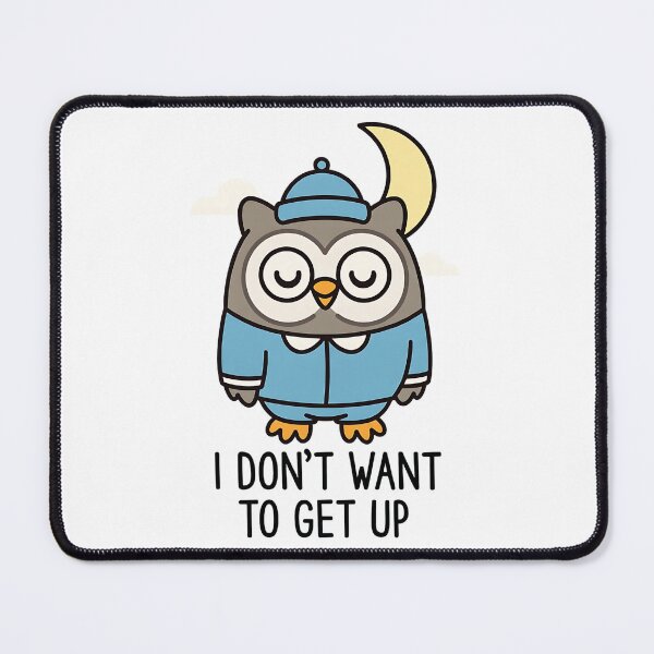 Item preview, Sleepy Owl – Cute Lazy Morning Bedtime Theme designed and sold by Taans-Creation.