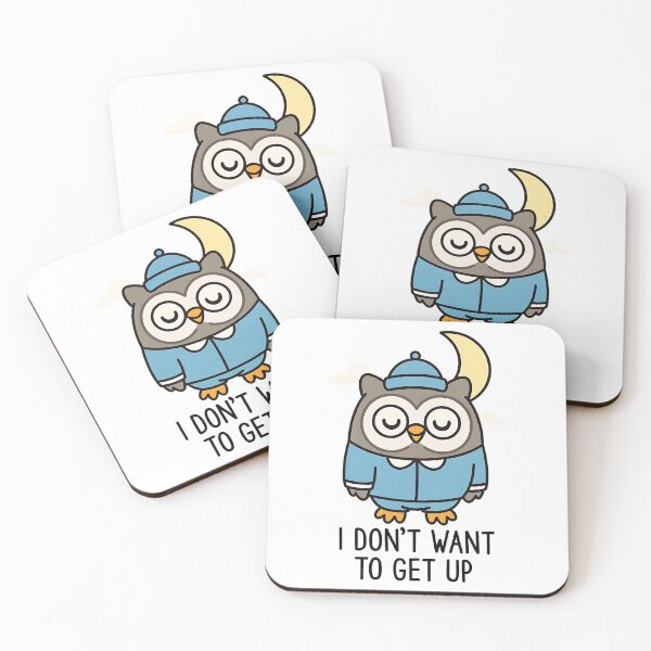Item preview, Sleepy Owl – Cute Lazy Morning Bedtime Theme designed and sold by Taans-Creation.