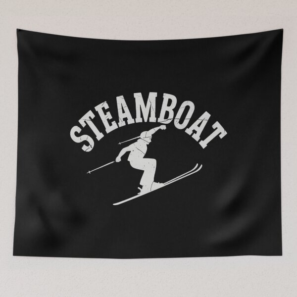 Item preview, Steamboat Ski Skiing Cool Skier designed and sold by AsteriskDatBArt.