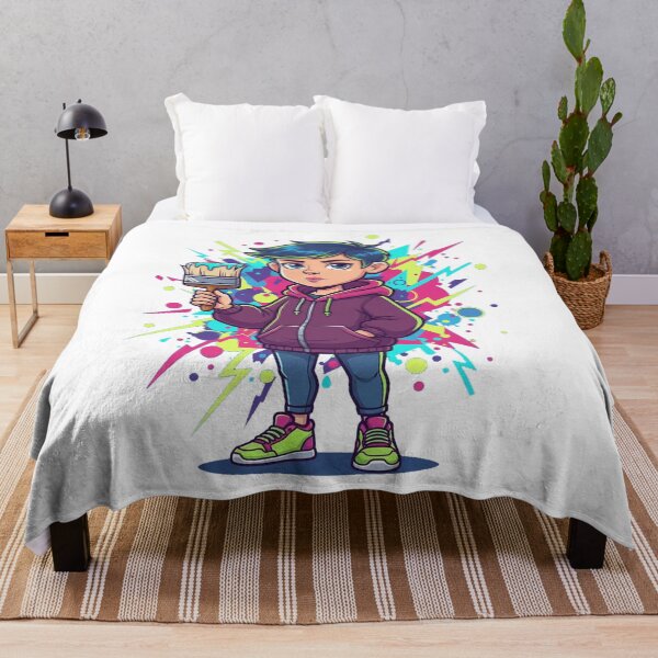 Item preview, Graffiti Kid Neon Splash designed and sold by Krfto.
