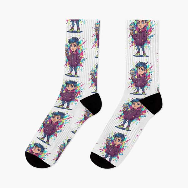 Item preview, Graffiti Kid Neon Splash designed and sold by Krfto.