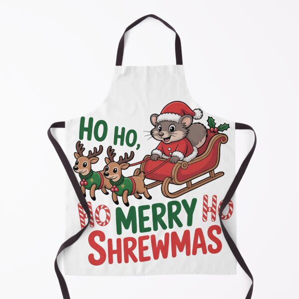Item preview, ho ho ho Christmas Shrew T-Shirt – Kawaii Holiday Mouse Design, Funny Winter Animal Tee, Cute Xmas Gift Idea for Kids & Adults designed and sold by kaka8888.