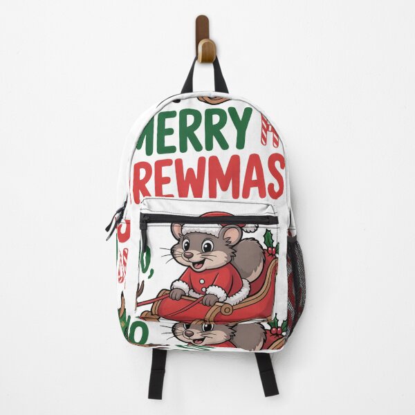 Item preview, ho ho ho  Christmas Shrew  T-Shirt – Kawaii Holiday Mouse Design, Funny Winter Animal Tee, Cute Xmas Gift Idea for Kids & Adults designed and sold by kaka8888.