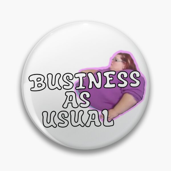 Item preview, Business as usual  designed and sold by BigBagBabe.