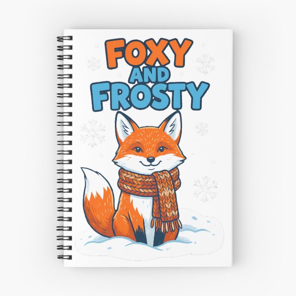 Item preview, FOXY AND FROSTY Cute Winter Fox designed and sold by Quillway.