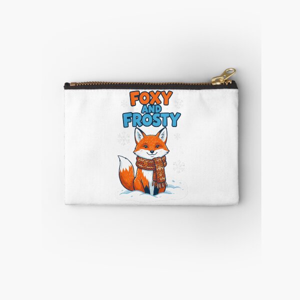 Item preview, FOXY AND FROSTY Cute Winter Fox designed and sold by Quillway.