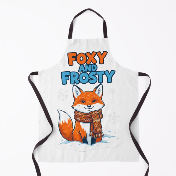 Item preview, FOXY AND FROSTY Cute Winter Fox designed and sold by Quillway.