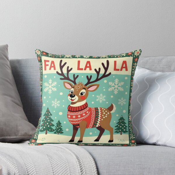 Item preview, Vintage Holiday Reindeer Cute Christmas Sweater Graphic designed and sold by CrystalCove11.