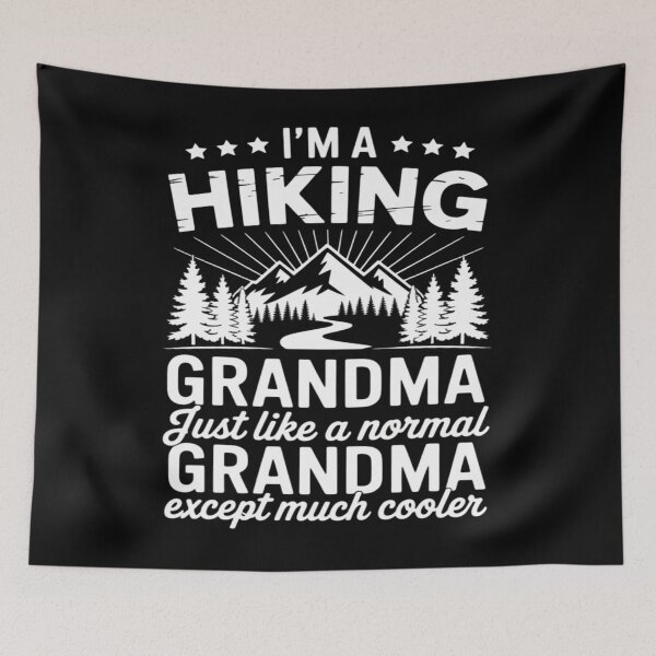 Item preview, Funny Hiking Grandma Hiker Grandmother designed and sold by AsteriskDatBArt.