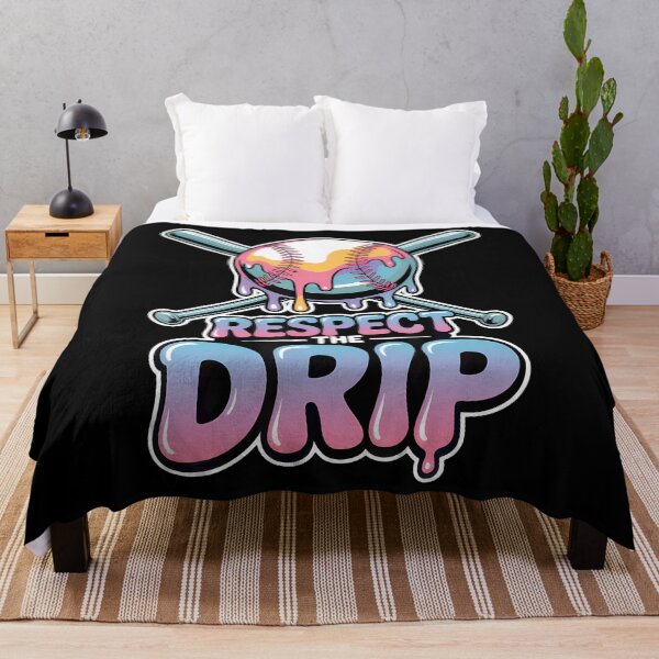 Item preview, Respect The Drip Baseball Fans Casual Streetwear designed and sold by AlanaKaren.