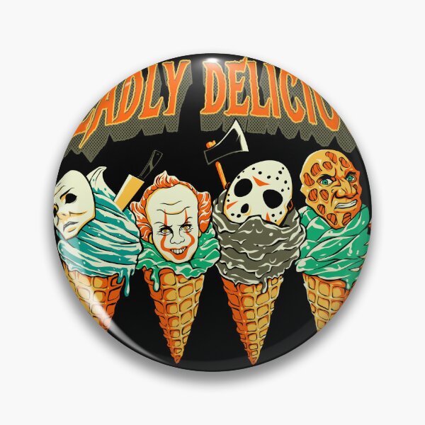 Item preview, Sweet Deadly Delicious – Horror Ice Cream Parody designed and sold by Pupung oktavian.