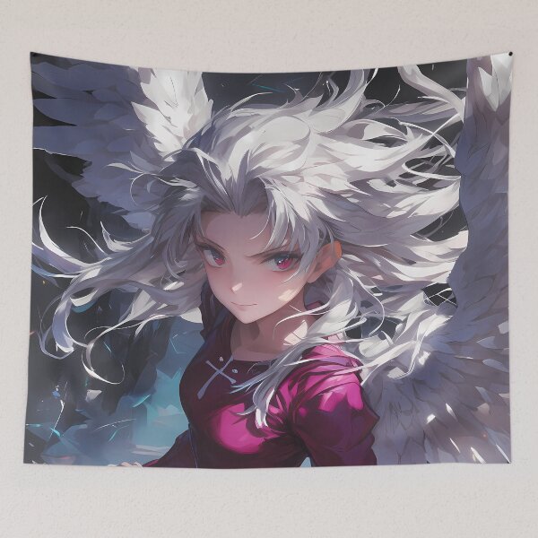 Item preview, Illyasviel Von Einzbern Fate Stay Night Anime Girl Waifu Angel Wings Light designed and sold by CarlosBender.