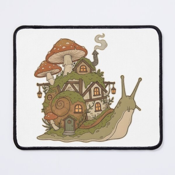 Item preview, Cottagecore Introvert Snail Shirt Quiet Growth Mushroom Sanctuary Tee - Cozy Aesthetic Gift designed and sold by bendypraetor0f.