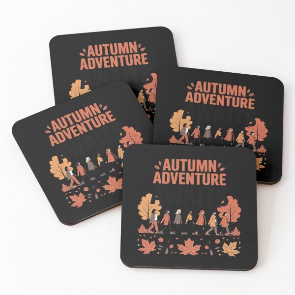 Item preview, Autumn Adventure Fall Thanksgiving Camping Camper Hiker designed and sold by FndPardaL.