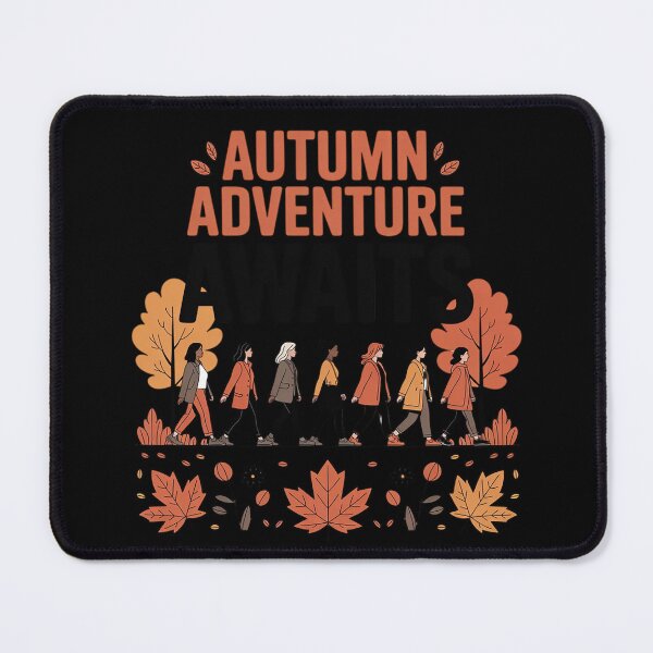 Item preview, Autumn Adventure Fall Thanksgiving Camping Camper Hiker designed and sold by FndPardaL.