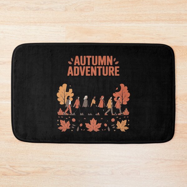 Item preview, Autumn Adventure Fall Thanksgiving Camping Camper Hiker designed and sold by FndPardaL.