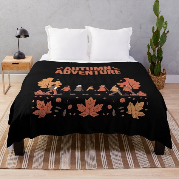 Item preview, Autumn Adventure Fall Thanksgiving Camping Camper Hiker designed and sold by FndPardaL.
