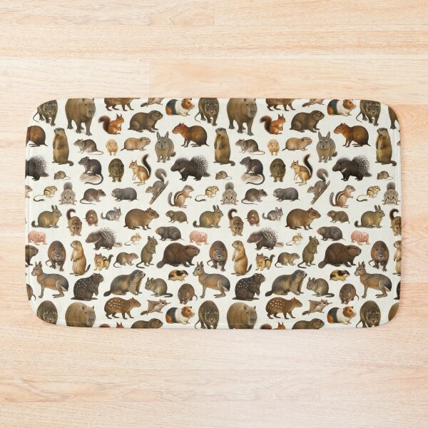 Item preview, Animals of the Order Rodentia Retro Rodent Chart designed and sold by kakarikihill.