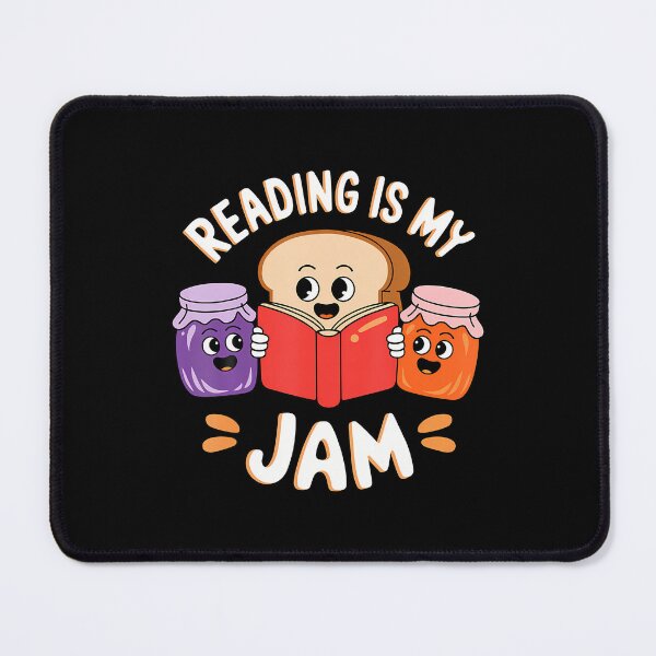 Item preview, Reading Is My Jam Bookworm Book Librarian designed and sold by RosaliaAmber.