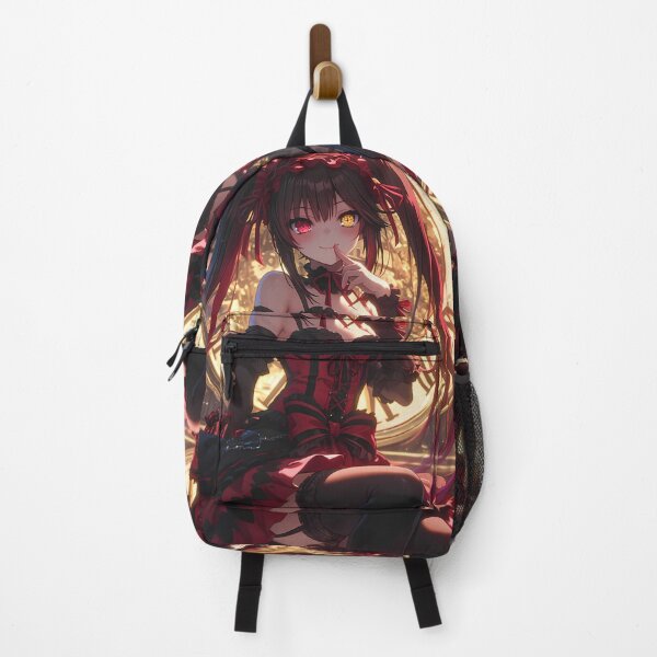 Item preview, Kurumi Tokisaki Date A Live Anime Girl Waifu Gothic Clock Dark Beauty designed and sold by CarlosBender.