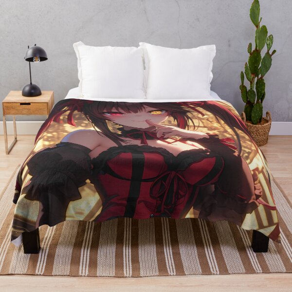 Item preview, Kurumi Tokisaki Date A Live Anime Girl Waifu Gothic Clock Dark Beauty designed and sold by CarlosBender.
