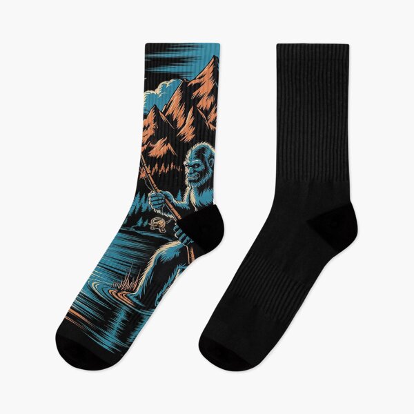 Item preview, Bassquatch! Bigfoot Fishing For Dad Men's Bigfoot  designed and sold by PowAcademy.