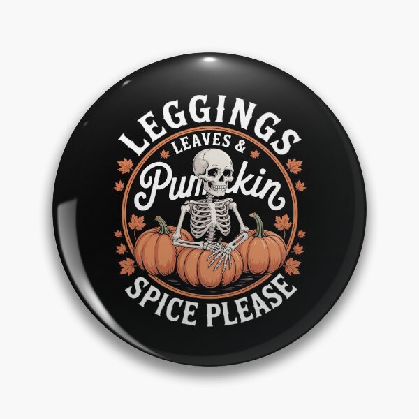 Item preview, Autumn Fall Vibes Leggings Leaves & Pumpkin Spice Please designed and sold by FndPardaL.