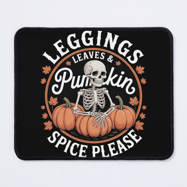 Item preview, Autumn Fall Vibes Leggings Leaves & Pumpkin Spice Please designed and sold by FndPardaL.