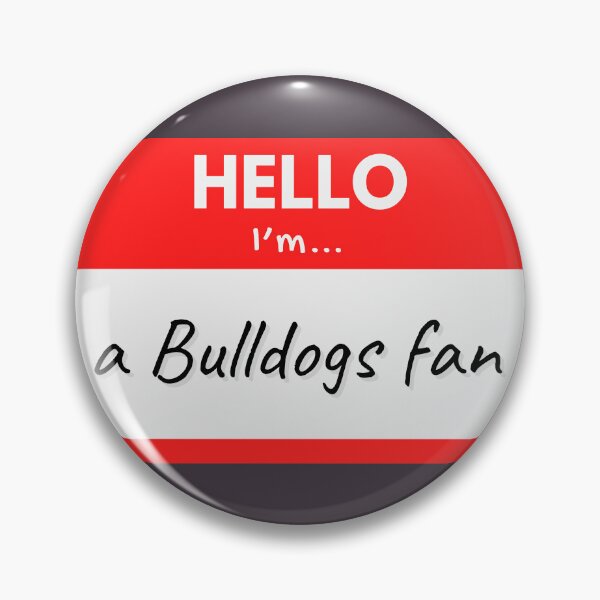 Item preview, Hello I’m a Bulldogs Fan – Red designed and sold by buglevel.