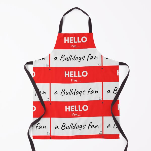 Item preview, Hello I’m a Bulldogs Fan – Red designed and sold by buglevel.