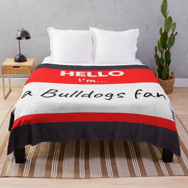 Item preview, Hello I’m a Bulldogs Fan – Red designed and sold by buglevel.