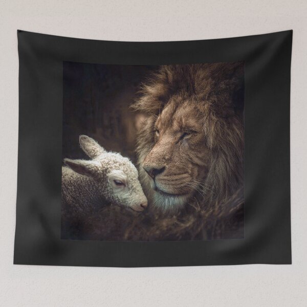 Item preview, Lion and Lamb designed and sold by Savannah Gibbs.