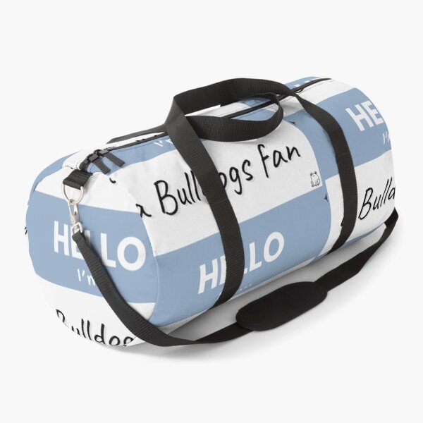 Item preview, Hello I’m a Bulldogs Fan – Blue designed and sold by buglevel.