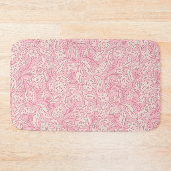 Item preview, Vintage hand-drawn garden florals - Pastel pink designed and sold by Illustrated by Nat.
