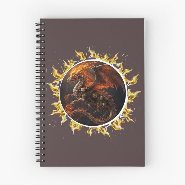 Item preview, Fire dragon with mechanical  details designed and sold by BandGTees.