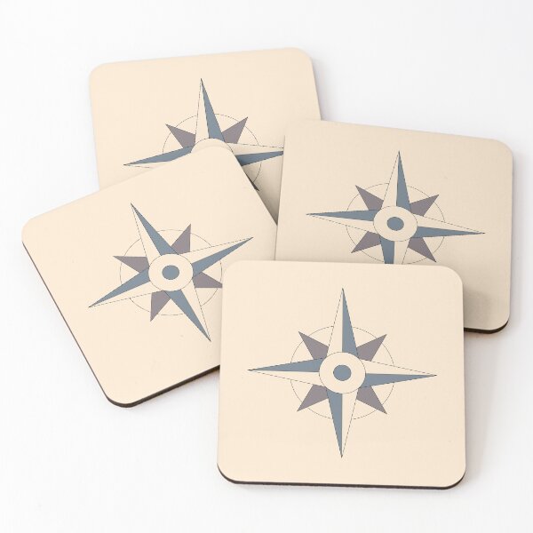 Item preview, Lined minimal wind rose designed and sold by CapriCreatives.