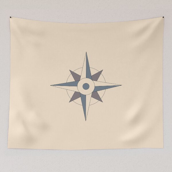 Item preview, Lined minimal wind rose designed and sold by CapriCreatives.