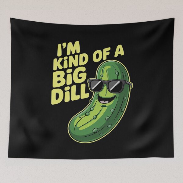 Item preview, Big Deal Dill Pickle Slogan Kids Quote  designed and sold by PowAcademy.